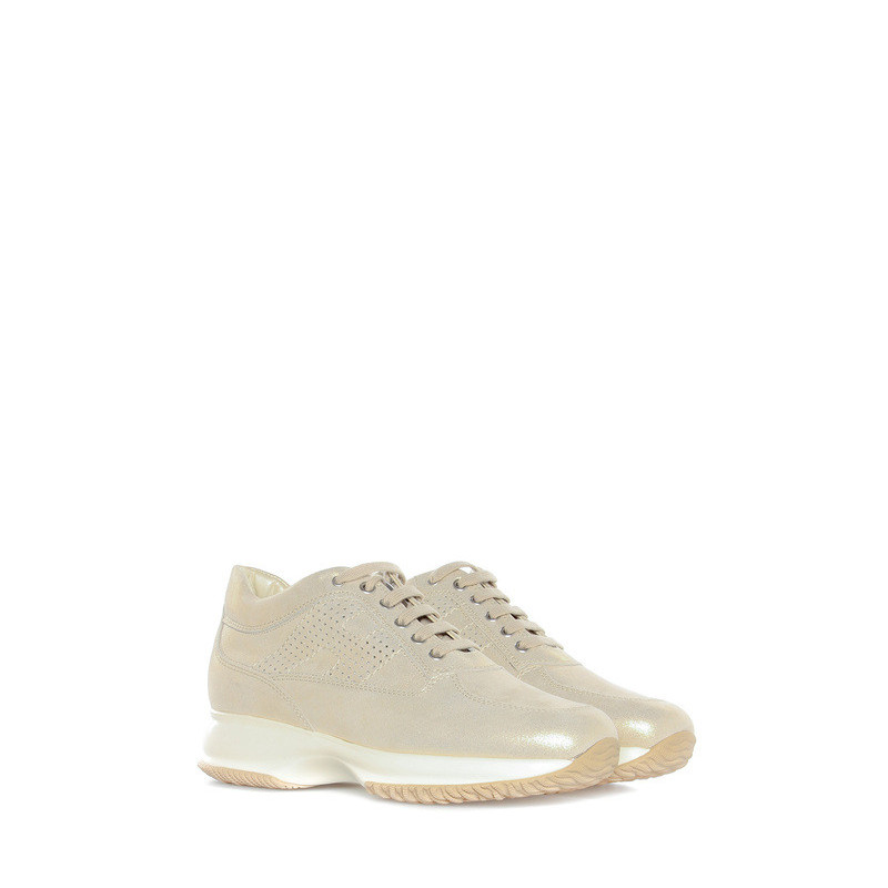 Sneakers ”Interactive” Hogan gold